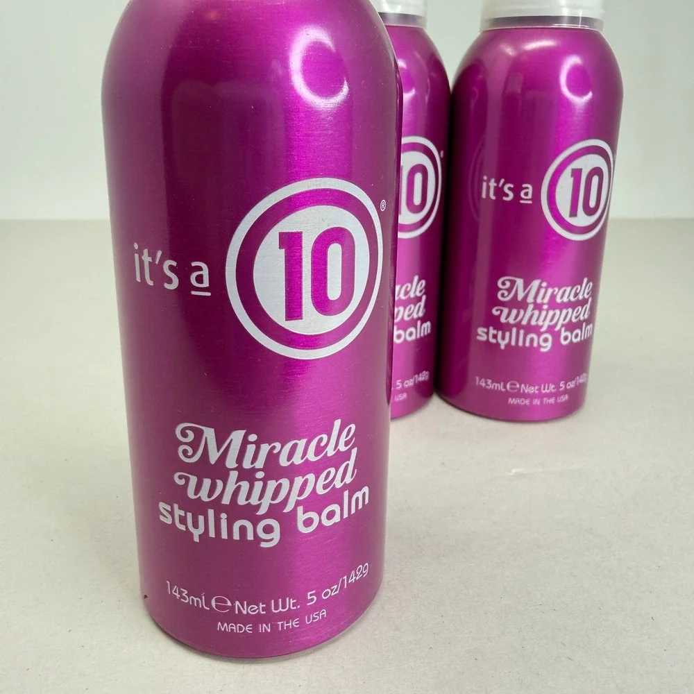It's a 10 Miracle Whipped Styling Balm 5 oz (Set of 3) New Haircare